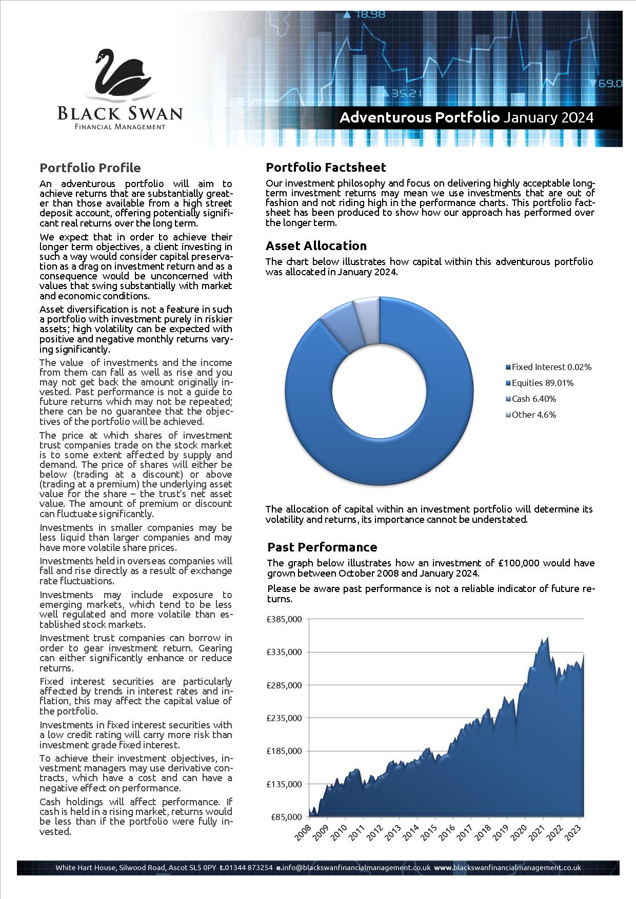 January 24  factsheets a year in review