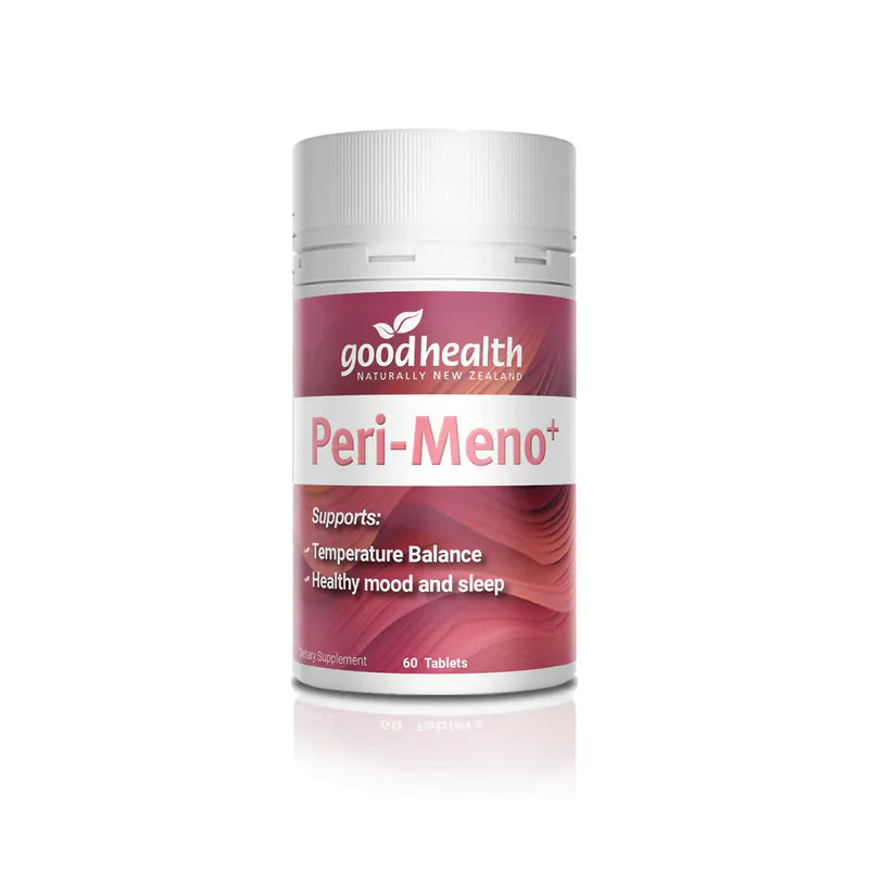 Good Health Peri Meno+ 60 tablets Nappi Code 3008535001
