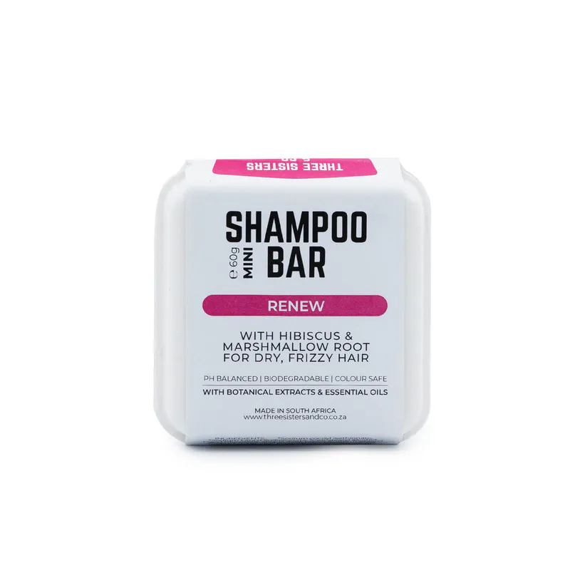 Three Sisters Co mini Shampoo Bar Renew 60g