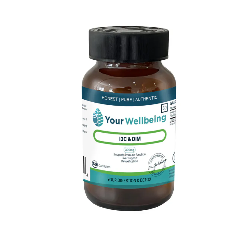 Your Wellbeing I3C and DIM 300mg 60 Capsules
