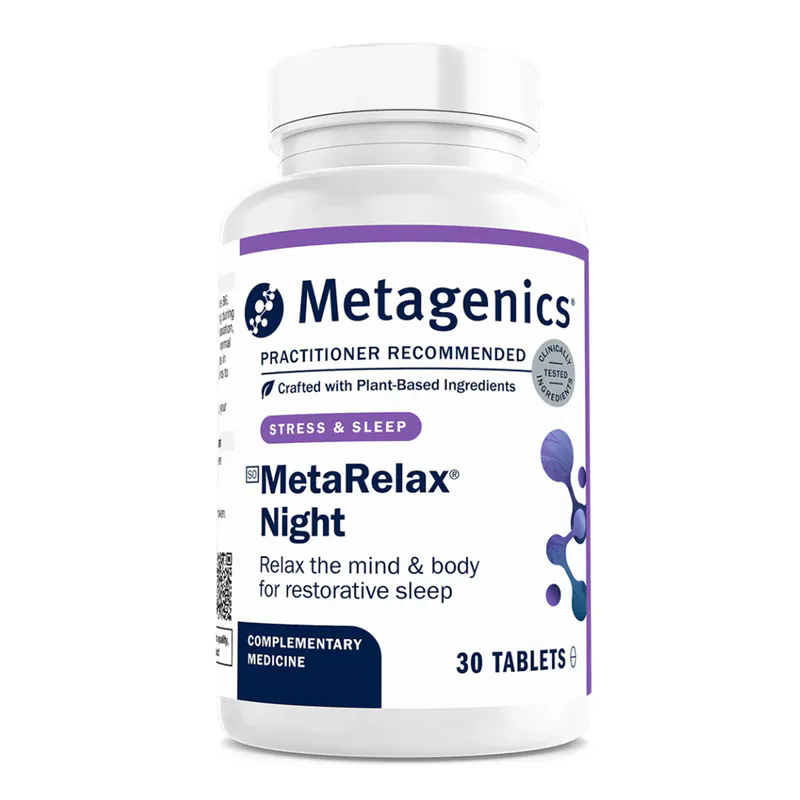Metagenics MetaRelax Night 30 Tablets Nappi Code 3009735001