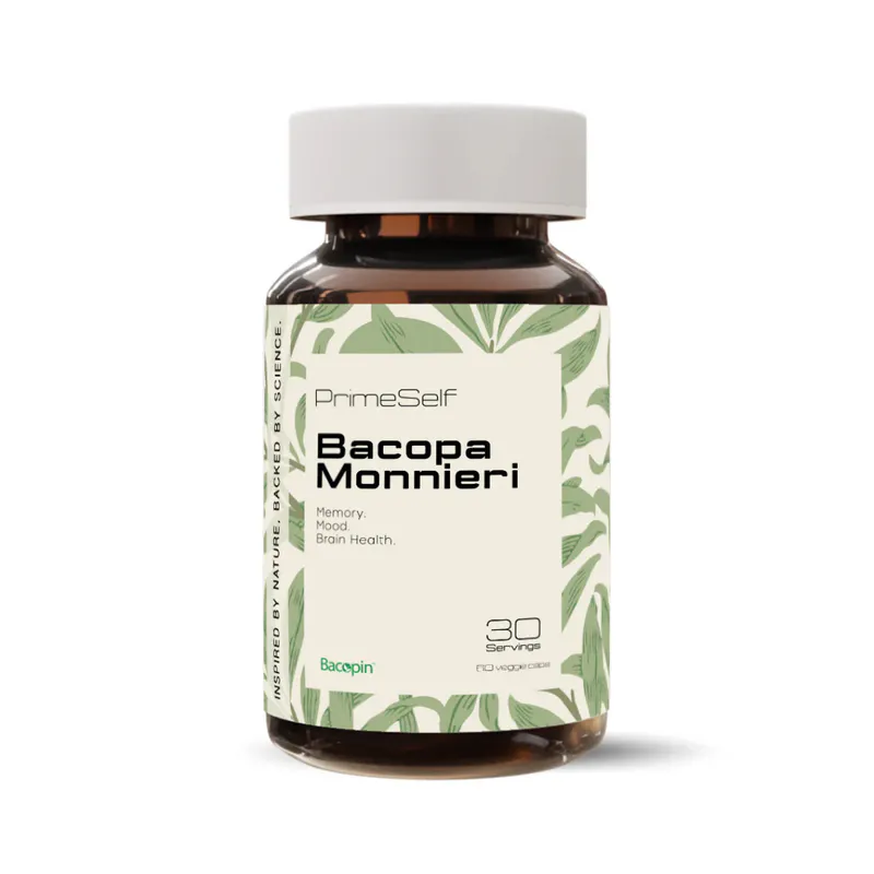 PrimeSelf Bacopa Monnieri 250mg 60 Capsules