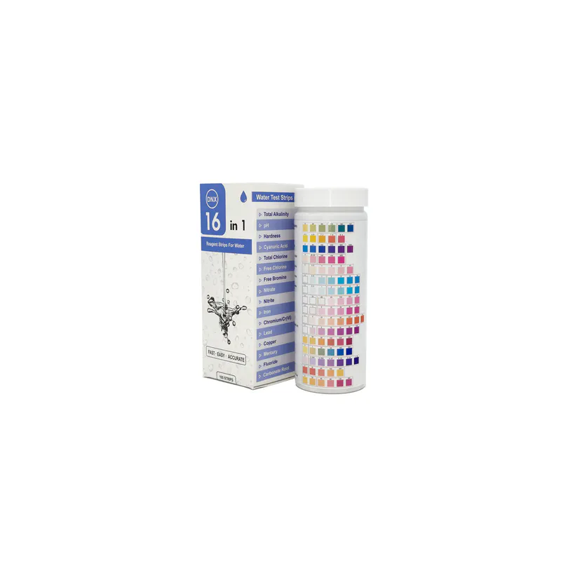 DNX 16-in-1 Water Quality 100 Test Strips