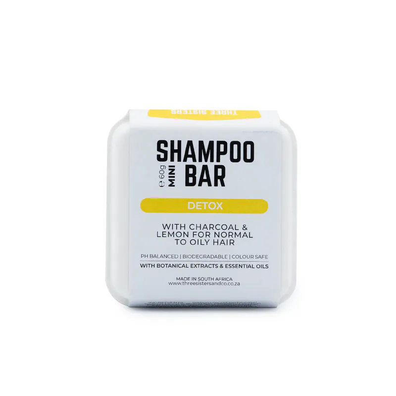 Three Sisters Co mini Shampoo Bar Detox 60g