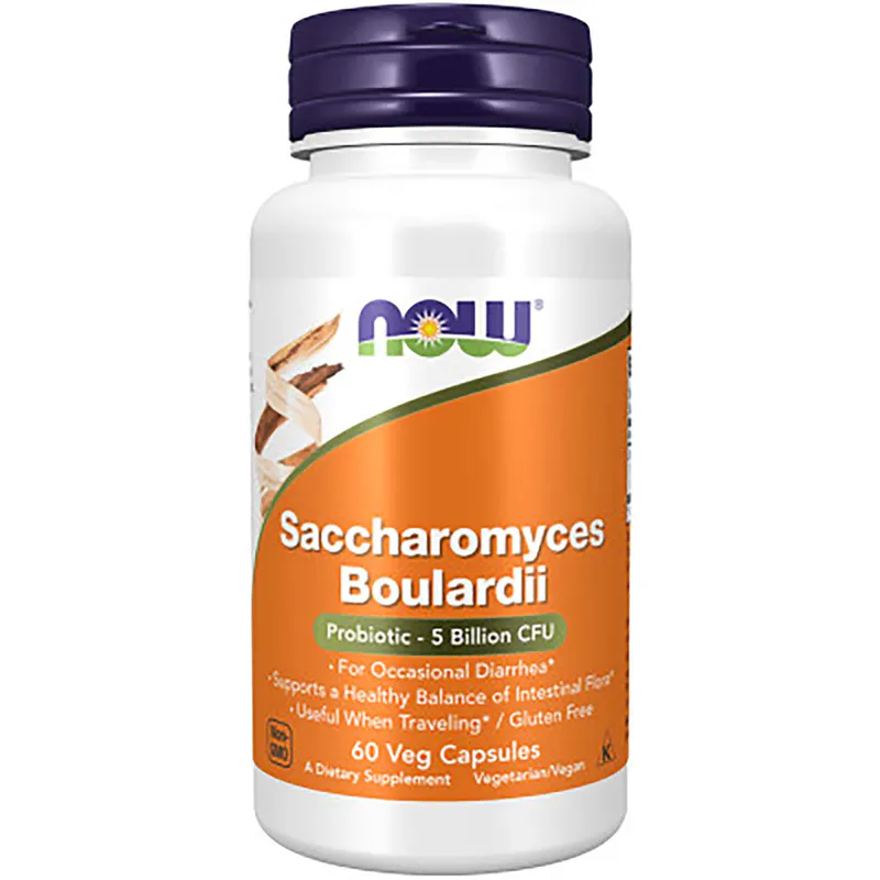 NOW Saccharomyces Boulardii 60 veg caps