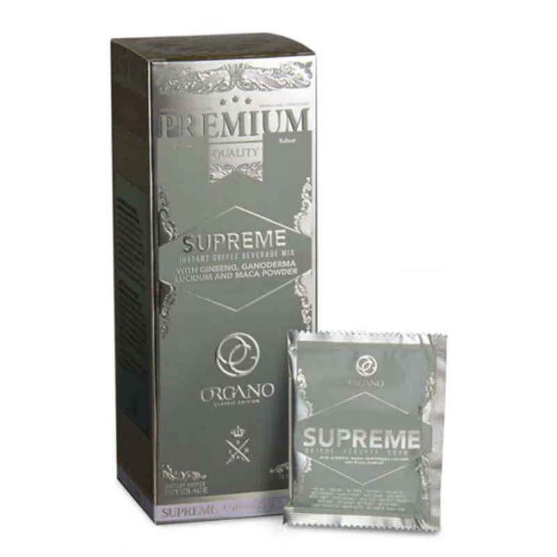 Organo Gold Cafe Supreme 20 sachets with Ginseng