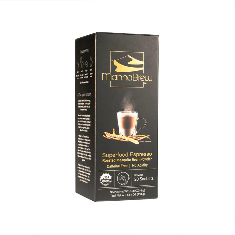 MannaBrew Superfood Espresso 20 sachets