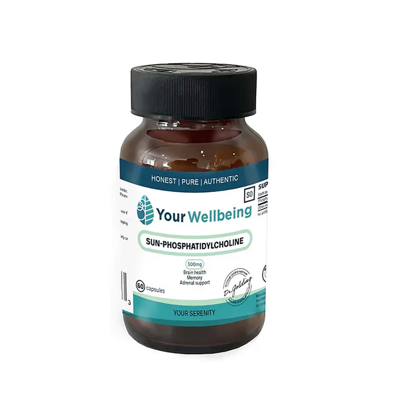 Your Wellbeing Sun-Phosphatidylcholine 500mg 60s V-Caps