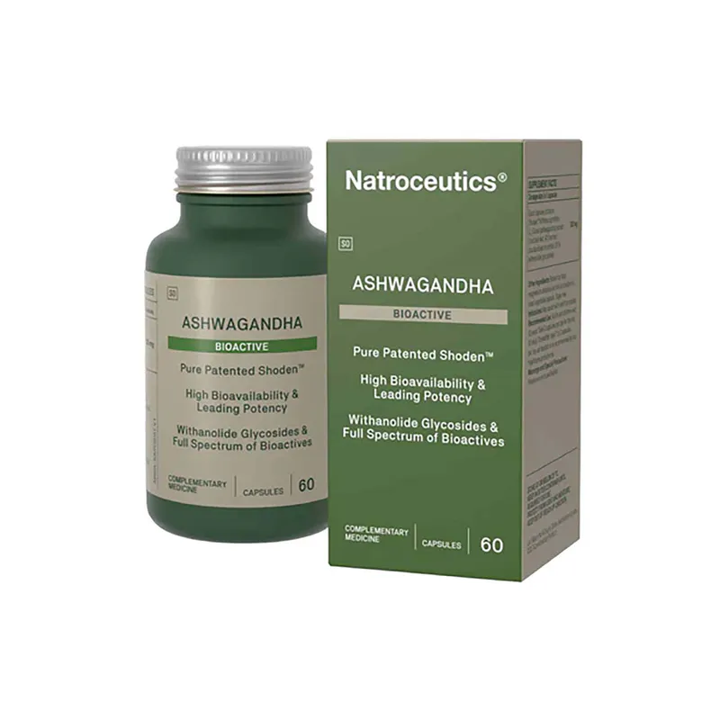 Natroceutics Ashwagandha bioactive 60 VegiCaps NAPPI Code 3004501001
