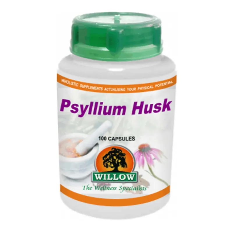 Willow Psyllium Husk 100 Capsules