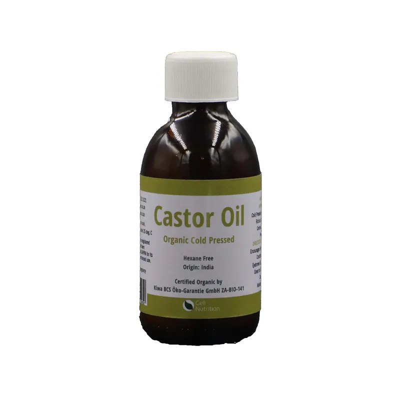 Cell Nutrition Organic Cold Pressed Castor Oil 200ml