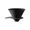 Hario V60 Zebrang Flat Dripper 01 Black