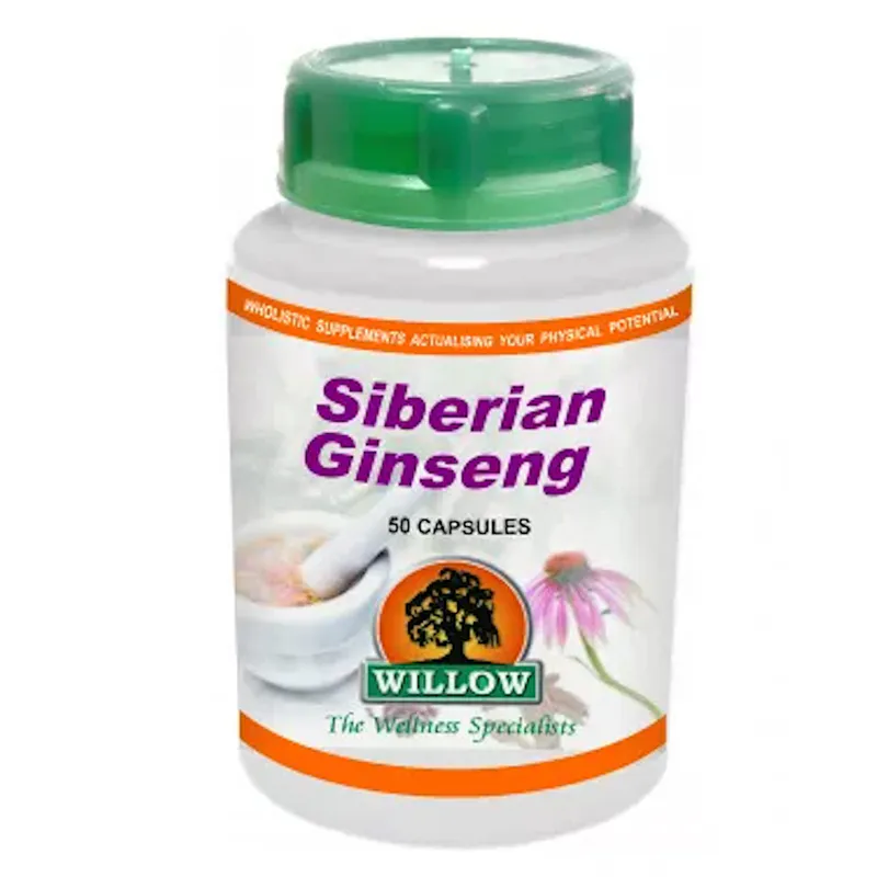 Willow Siberian Ginseng 50 capsules