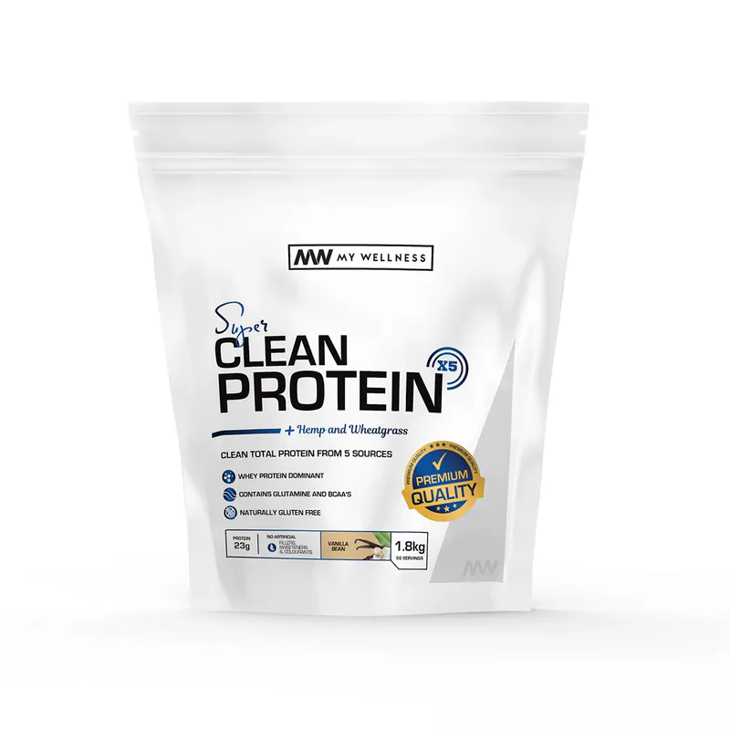 My Wellness Super Clean Protein X5 1.8kg Vanilla Bean