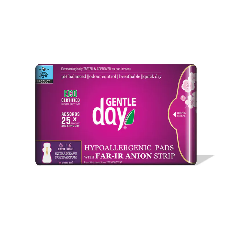 Gentle Day Extra Heavy / Postpartum pads 6 pcs