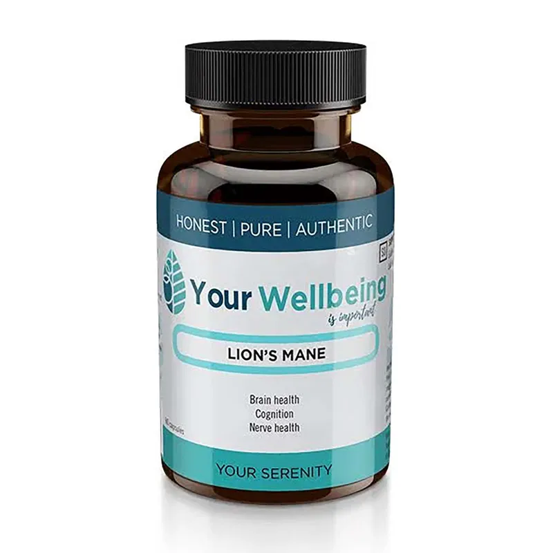 Your Wellbeing Lion's Mane 500mg 60 V-Cap