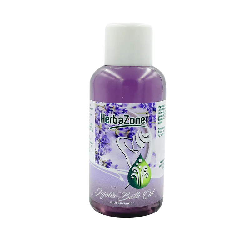 HerbaZone Jojoba Bath Oil with lavender 250ml
