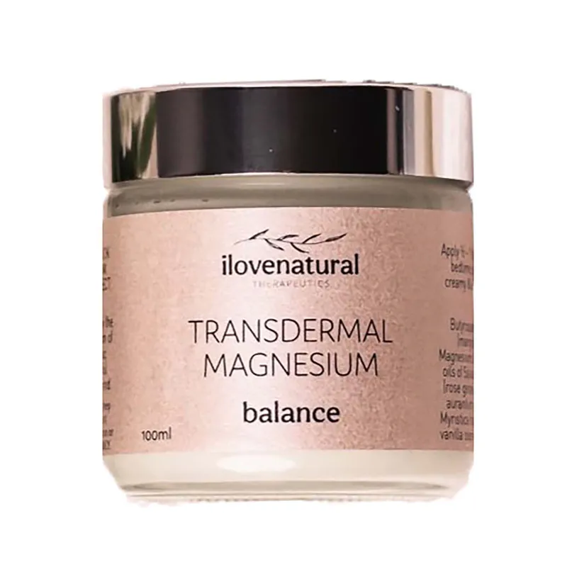 ilovenatural Transdermal Magnesium Cream 100ml Balance