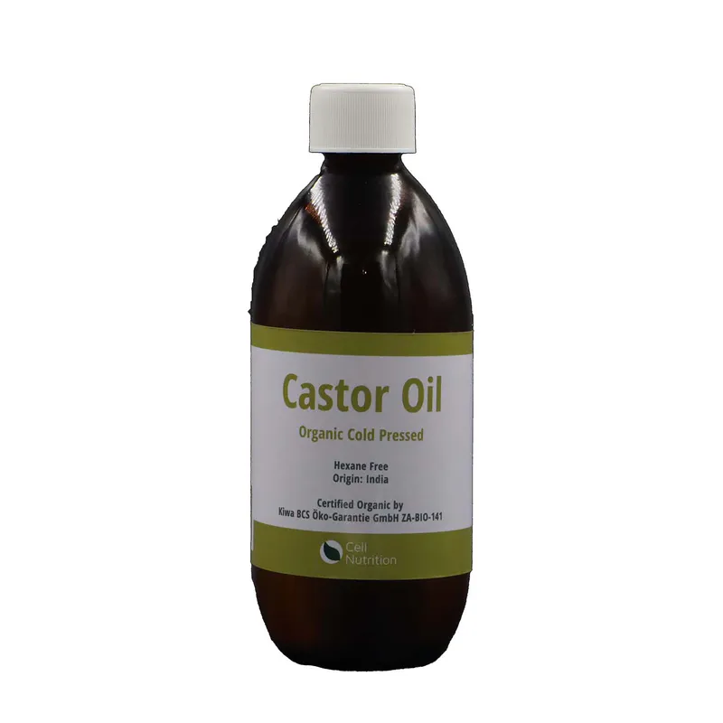 Cell Nutrition Organic Cold Pressed Castor Oil 500ml