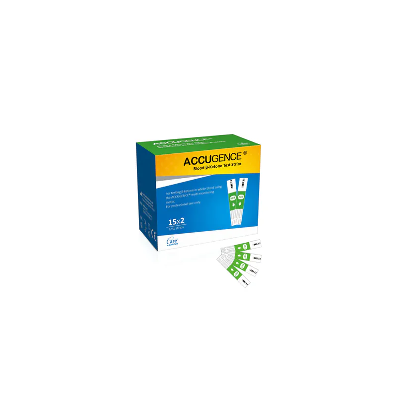 Accugence Blood Ketone 30 Test Strips