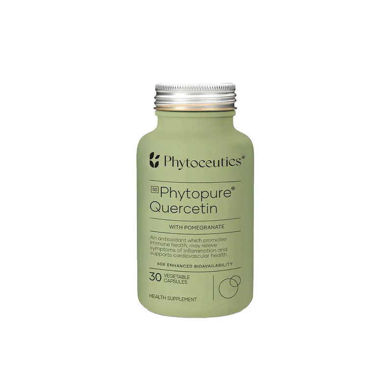 Phytoceutics Phytopure Quercetin with Pomegranate 30 vegetable capsules Nappi Code 3007351001