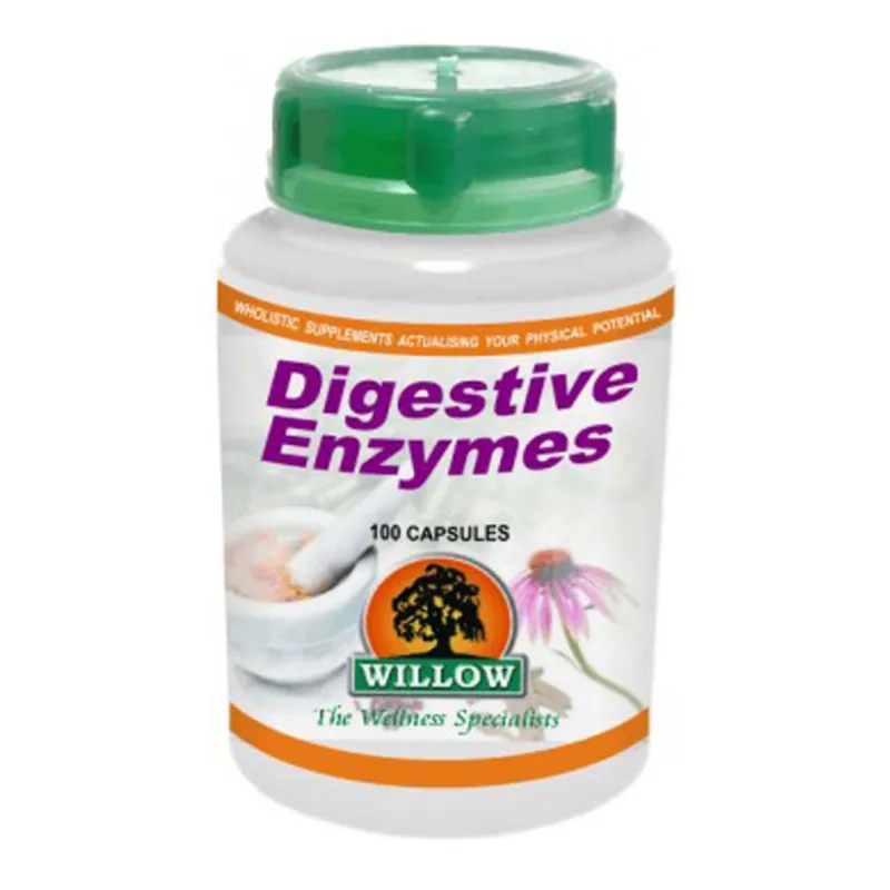 Willow Digestive Enzymes 100 Caps