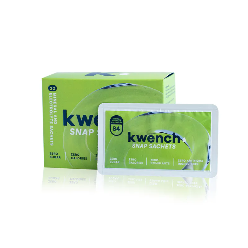 Kwench Mineral and Electrolyte Snap Sachets 20 pack