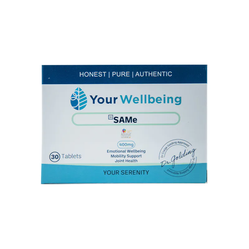 Your Wellbeing SAMe Butanedisulfonate 400mg 30 Tablets