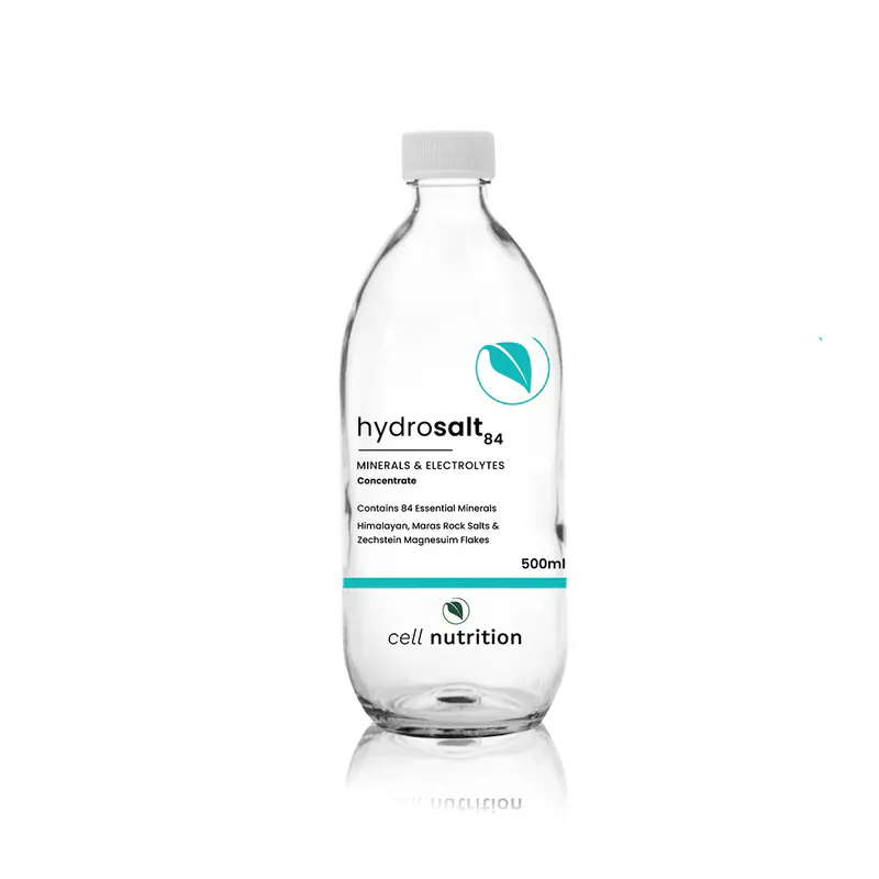 Cell Nutrition hydrosalt 84 Minerals and Electrolytes Concentrate Refill 500ml