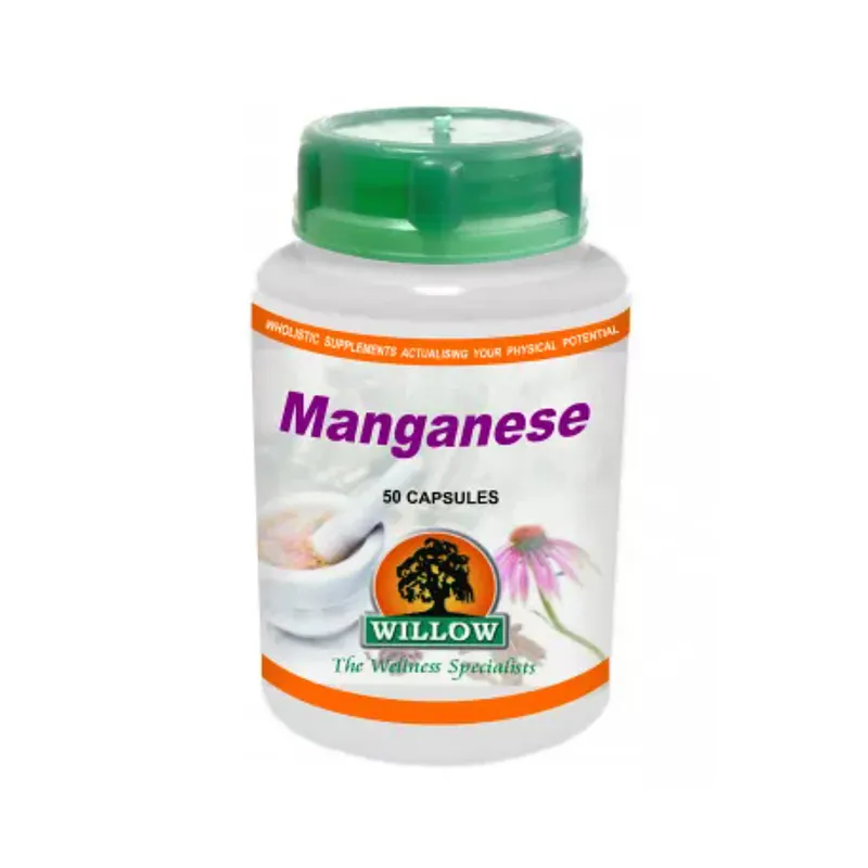 Willow Manganese 3mg 50 capsules