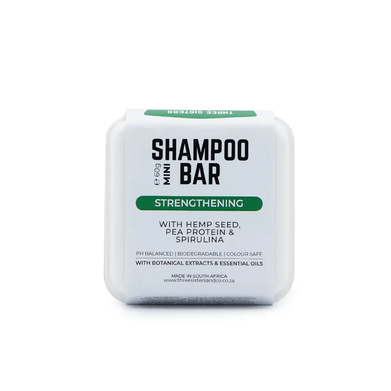 Three Sisters Co mini Shampoo Bar Strengthening 60g