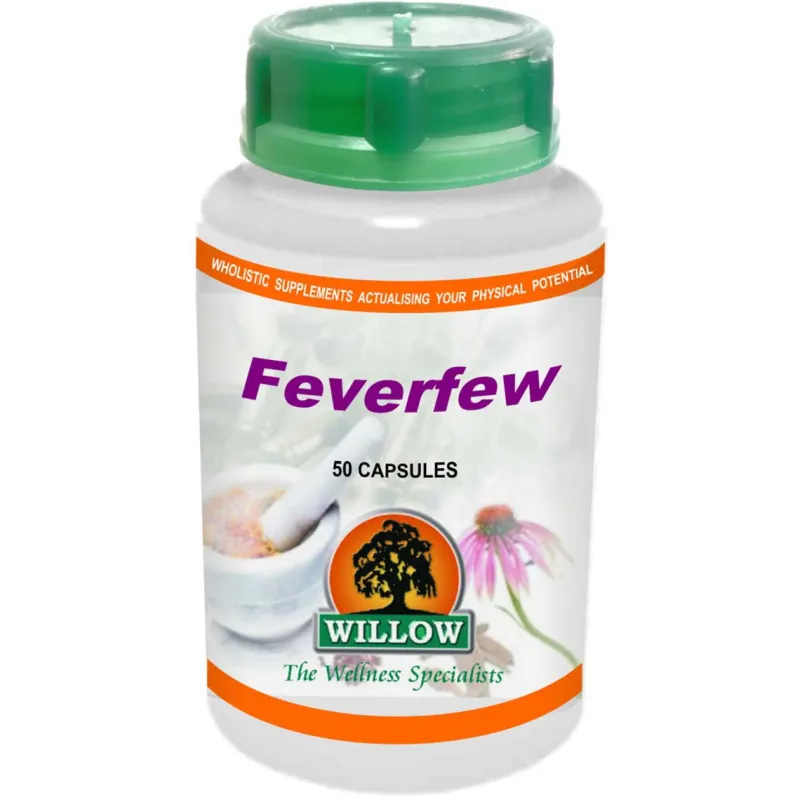 Willow Feverfew 50 Caps