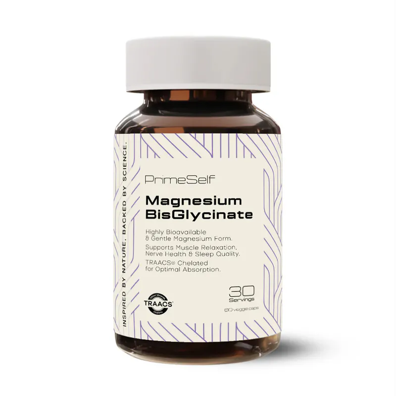 PrimeSelf Magnesium BisGlycinate 500mg 60 Capsules