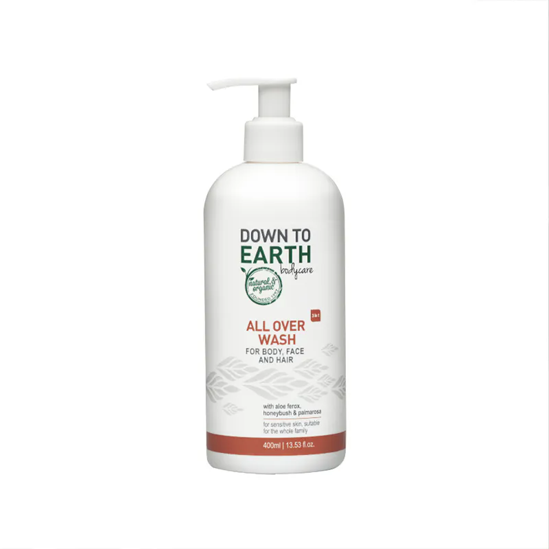 Down To Earth All Over Wash 400ml