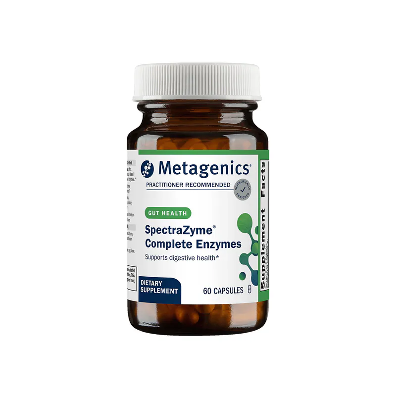 Metagenics SpectraZyme Complete 60 Capsules NAPPI Code 715222002