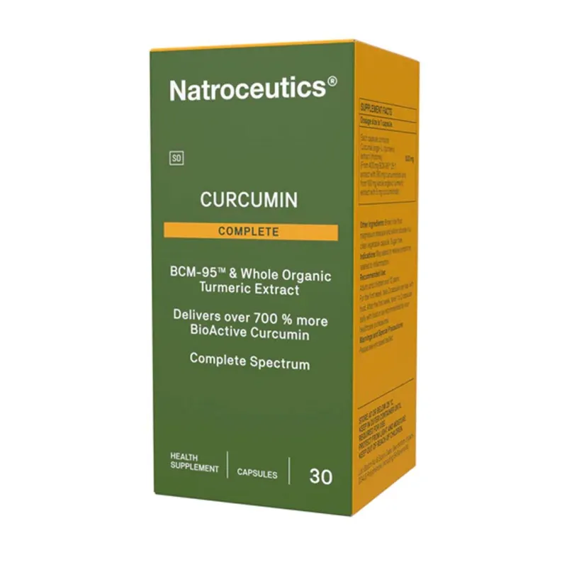 Natroceutics Curcumin Complete BCM95 30 VegiCaps NAPPI Code 3004503001