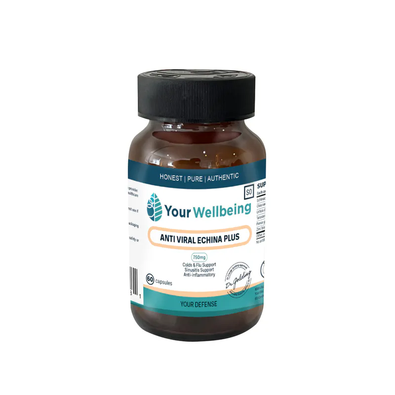 Your Wellbeing Anti Viral Echina Plus 60 capsules