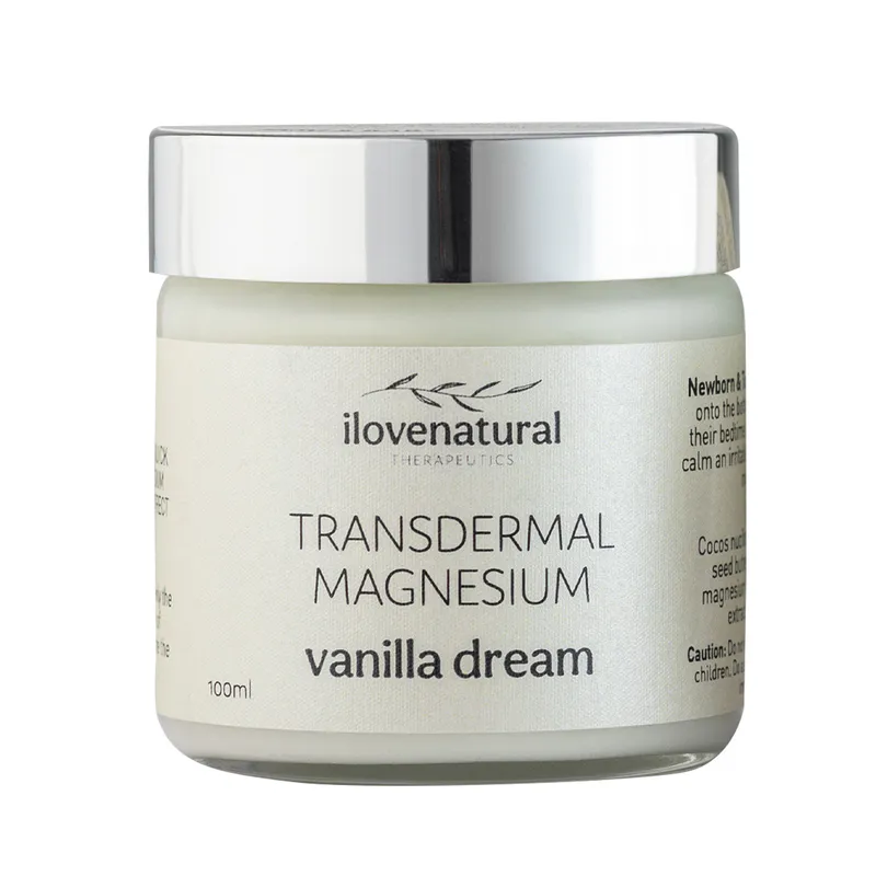 ilovenatural Transdermal Magnesium Cream 100ml Vanilla Dream