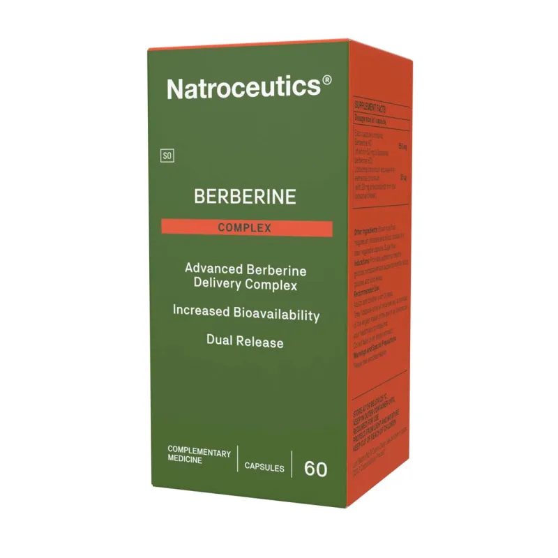 Natroceutics Berberine Complex 60 VegiCaps NAPPI Code 3004500001
