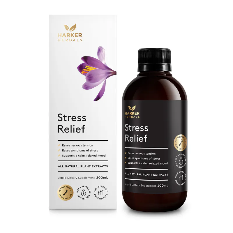 Harker Herbals Liquid Stress Relief 200ml Syrup