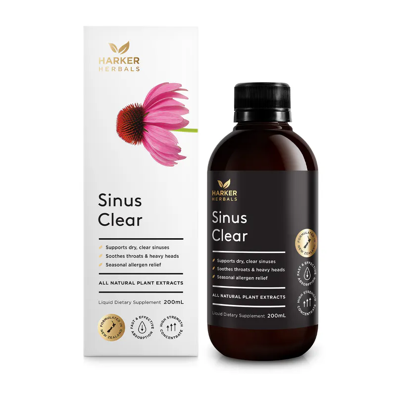 Harker Herbals Liquid Sinus Clear 200ml Syrup