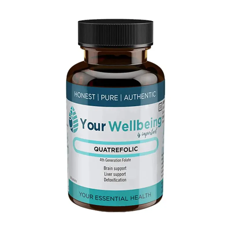 Your Wellbeing Quatrefolic 953mg 60 Capsules