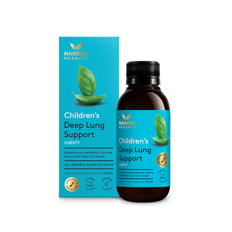 Harker Herbals Liquid Children Deep Lung Support 150ml Syrup