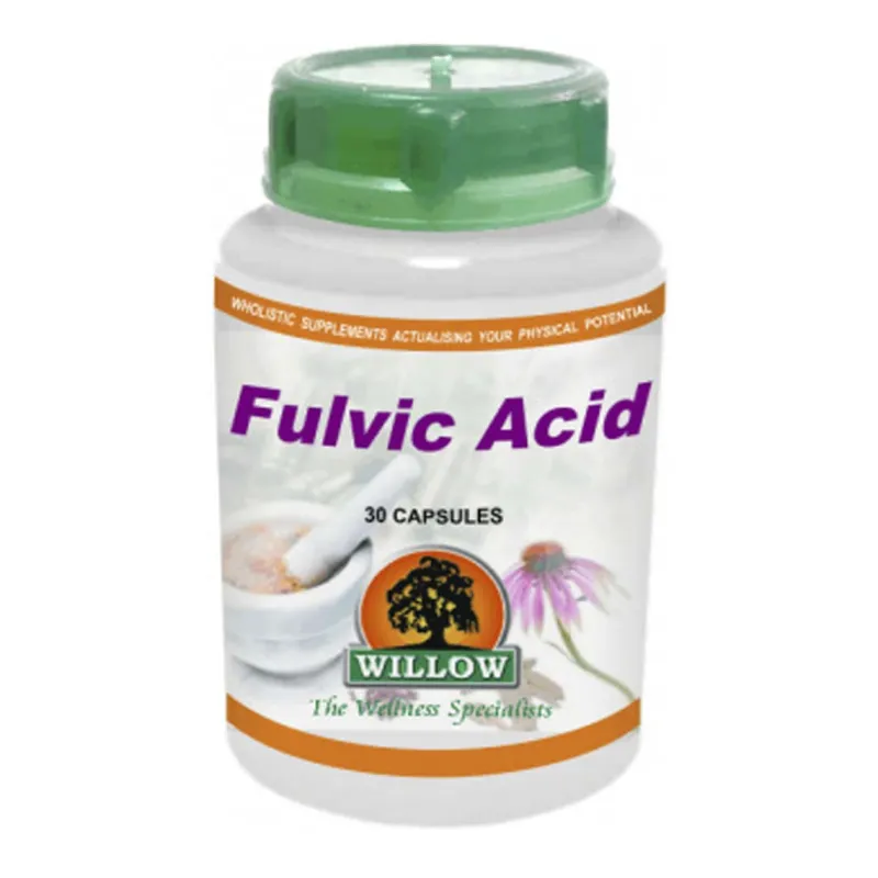 Willow Fulvic Acid 150mg 30 Caps