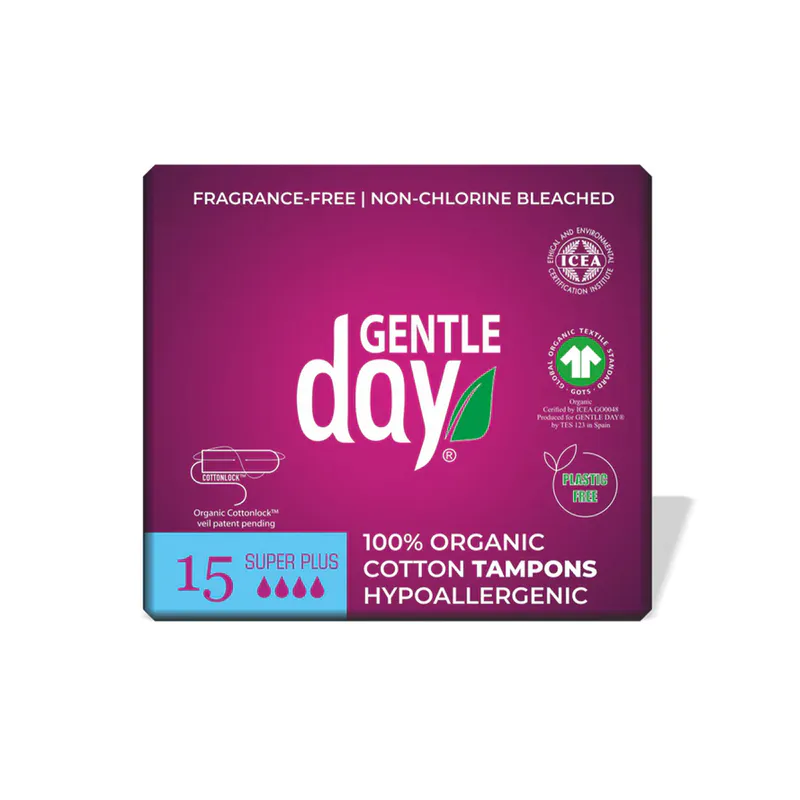 Gentle Day Tampons SUPER PLUS 15 ct