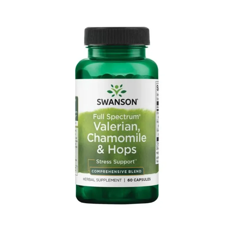 Swanson Full Spectrum Valerian Chamomile Hops