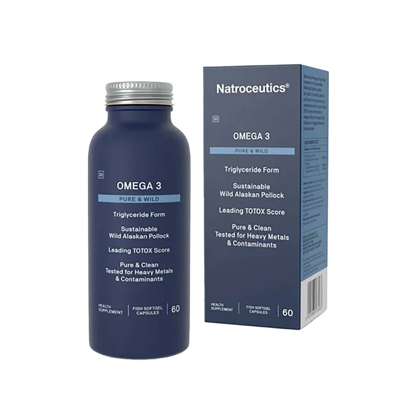 Natroceutics Omega 3 Pure & Wild 60 VegiCaps Nappi Code 3005667001