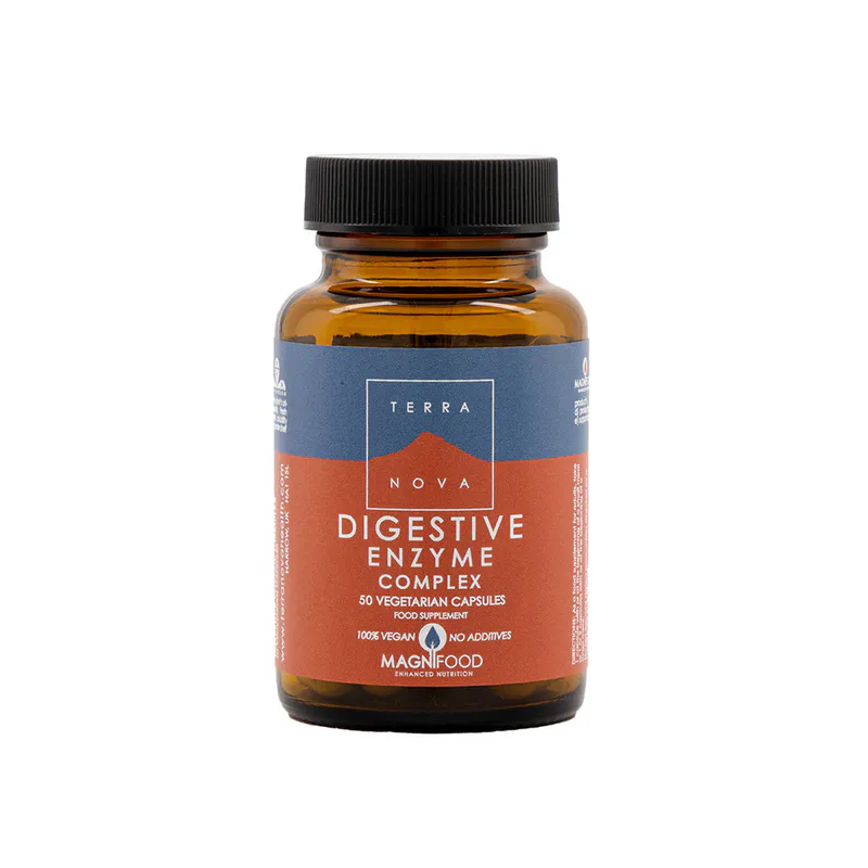 Terranova Digestive Enzyme Complex 50 vegetarian capsules Nappi code 3005954001