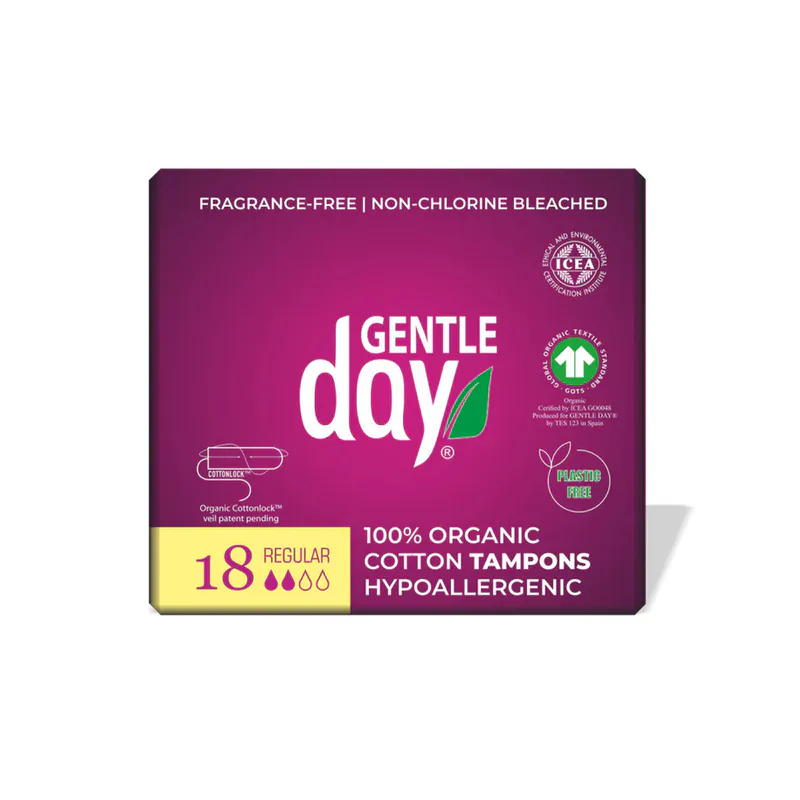 Gentle Day Tampons REGULAR 18 ct