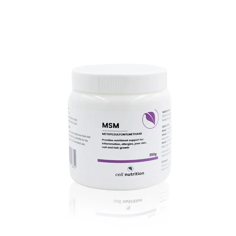 Cell Nutrition MSM Powder 350g